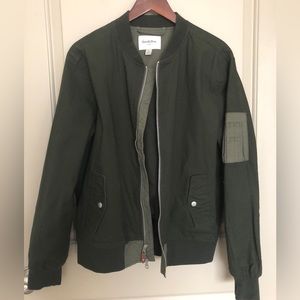 Men’s Army Green Bomber Jacket